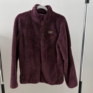 L.L. Bean Women's Fleece Jacket - Burgundy
